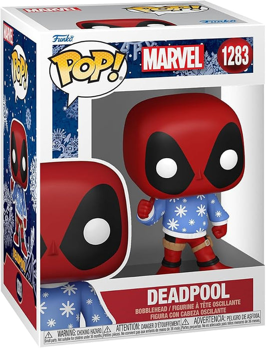 Funko POP! Marvel: Holiday - Deadpool - (SWTR) - Marvel Comics - Collectable Vinyl Figure - Gift Idea - Official Merchandise - for Kids & Adults - Movies Fans - Model Figure for Collectors