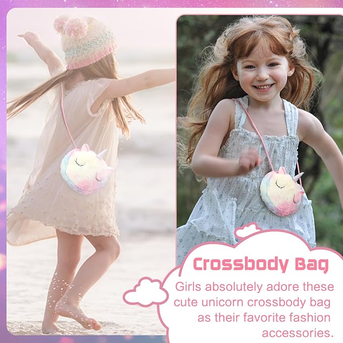 Jenria Unicorn Gifts for Girls, Girls Toys Age 6-8, Birthday Gifts for Girls Age 3 4 5 6 7 8 Years Old Girl, Easter Baskets for Kids, Birthday Gift Ideas, Unicorn Toys for Daughter, Niece