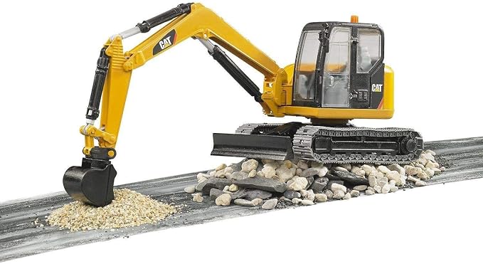 Bruder 02457 CAT Mini Excavator Vehicle Toys for unisex-children