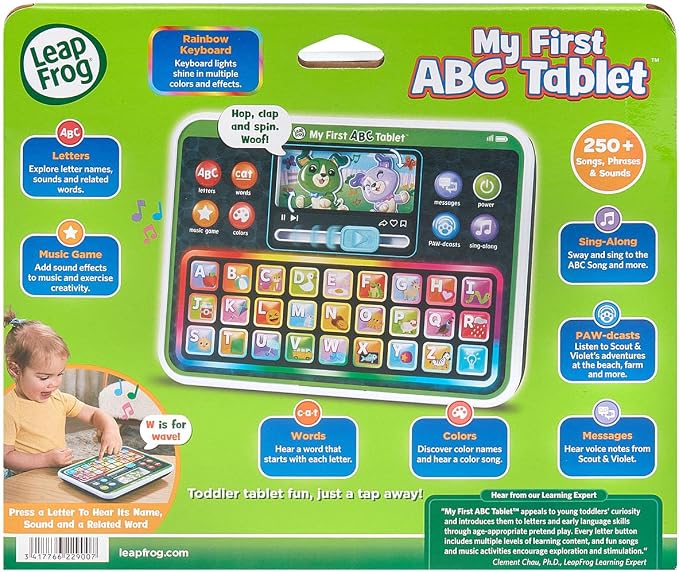 LeapFrog My First ABC Tablet Toddler Learning Toy