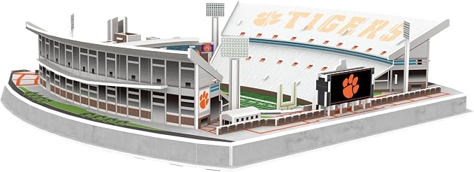 Pro-Lion 3D Jigsaw Puzzle of Memorial Stadium -94 Pieces | Home of Clemson Tigers | NCAA Football Gifts for Age 7+