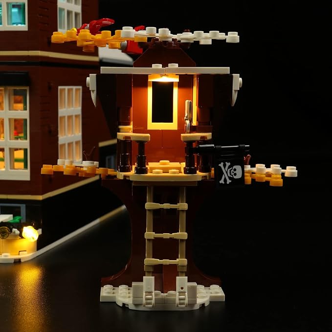 VONADO LED Light Kit Compatible with Home Alone Lego Set - Music Version