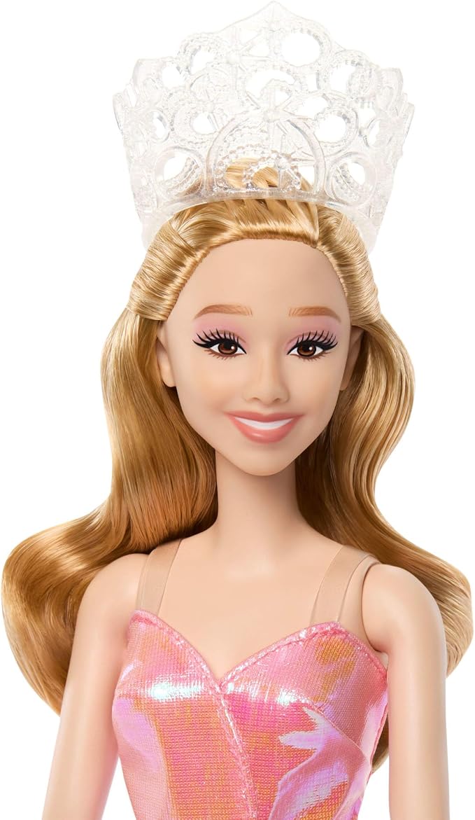 Mattel Universal Pictures’ Wicked Glinda Upland Fashion Doll with Removable Outfit & 7 Points of Articulation, Inspired by the Movie