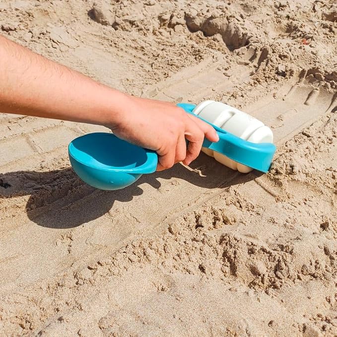 Miniland Beach Essentials, Sand Toys, Outdoor Toys for Toddlers 1-3, Beach Toys for Toddlers 1-3, Outdoor Play for Beach Vacations and Pool Fun | ECO Sand Roller Highway