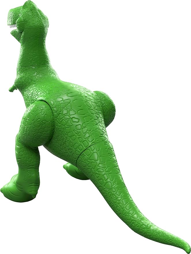 Mattel Disney and Pixar Toy Story 5 Rex Action Figure | 7-inch Playscale, 1 Key Character, 8+ Posable Joints, Movie-Accurate Design