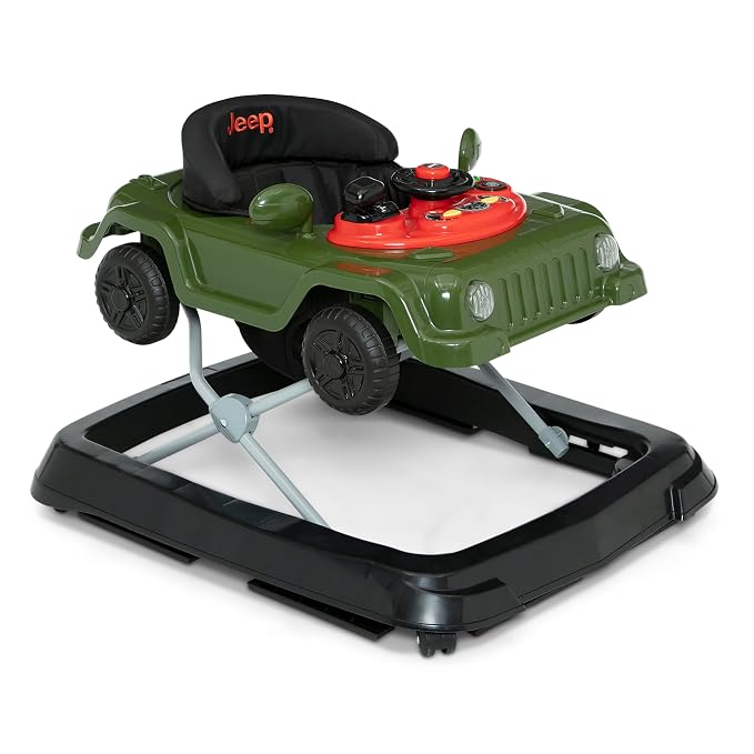 Jeep Wrangler Activity Walker by Delta Children, Green
