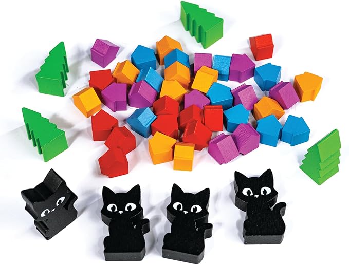 Cat Earth - Light Strategy Family Board Game - 2 to 4 Players Ages 8 and up