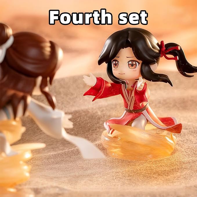Heaven Official Blessing Hua Cheng Xie Lian Chibi Figure Blind Box Anime Gift (Fourth Set)