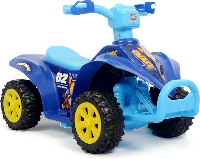 Paw Patrol - 6V ATV Ride On Toy for Kids, LED Headlights, Battery Powered