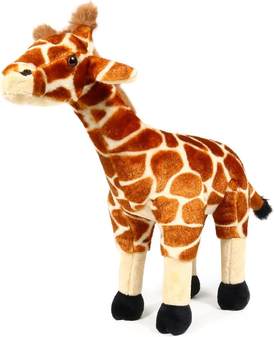 Ice King Bear Wild Animal Small Stuffed Animals Zoo Family Plush Toy (Giraffe 11 Inches)