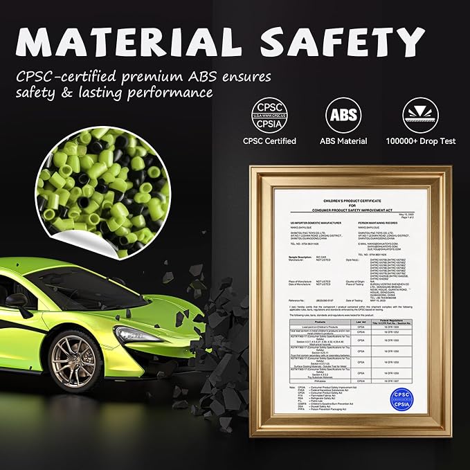 AEROQUEST McLaren Remote Control Car Officially Licensed 1:14 MCLAREN 570S RC Car for Boys and Girls Race Car Toy for Kids Gift Idea for Birthday (Green)
