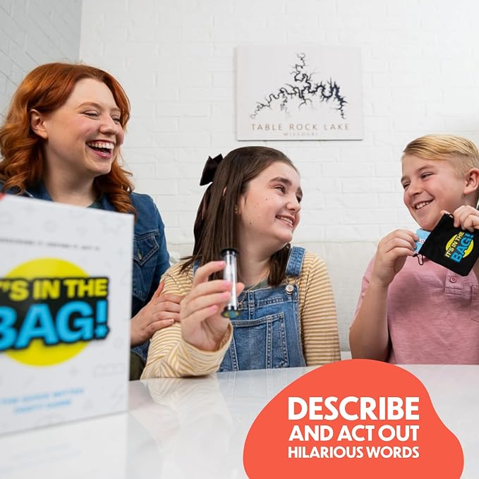 It’s in The Bag - Ultimate Family Game for Game Night, 3 Rounds of Wild Easy Fun! New Redesign of the Viral Party Game for Adults, Groups, and Kids - 25-30 Minutes, 4+ Players