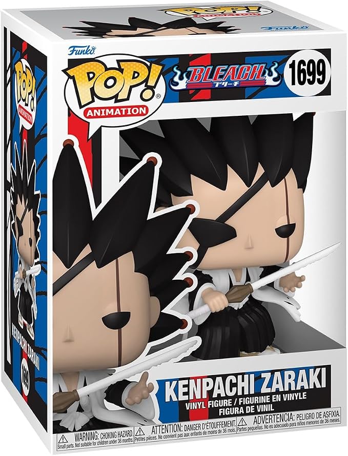 Funko Pop! Animation: Bleach - Kenpachi Zaraki - Collectable Vinyl Figure - Gift Idea - Official Merchandise - for Kids & Adults - Anime Fans - Model Figure for Collectors and Display