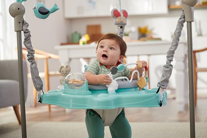Safety 1st Bob-and-Twist Baby Activity Center, 3-in-1 Play Center, Bouncer, and Baby Jumper, High Street