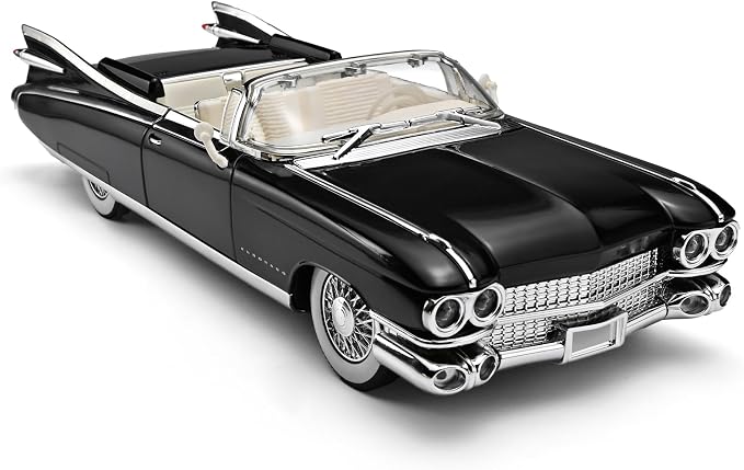 RZAPE Toy Car Models 1/24 Diecast Cars Eldorado Metal Model Car Carros De Coleccion,Model Cars Kits for Adults and Boys,Pull Back Car with Lights and Sounds,Toy Cars for Boys Age 4-7（Black）
