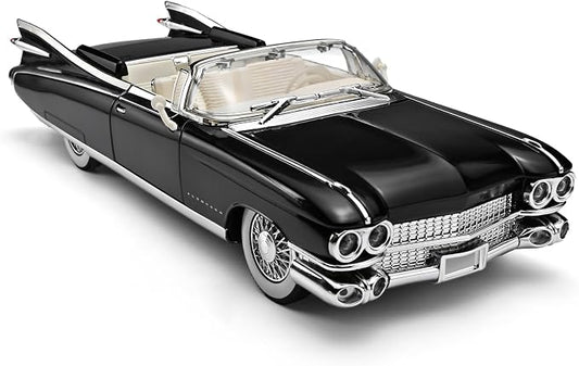 RZAPE Toy Car Models 1/24 Diecast Cars Eldorado Metal Model Car Carros De Coleccion,Model Cars Kits for Adults and Boys,Pull Back Car with Lights and Sounds,Toy Cars for Boys Age 4-7（Black）