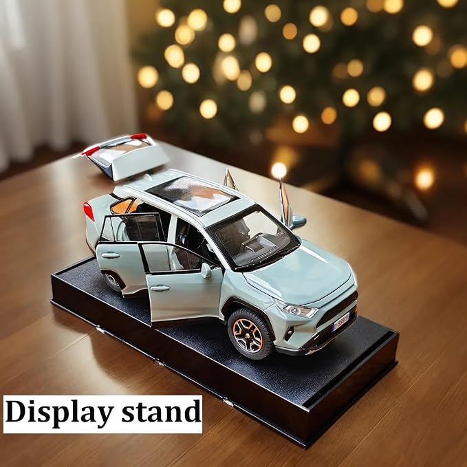 Toy Car Model Cars Pull Back Toys diecast Cars 1/32 Metal Collect car with Light and Sound Pull Back for Boys Children Age 3 + Year Old Festival Gift(Green)