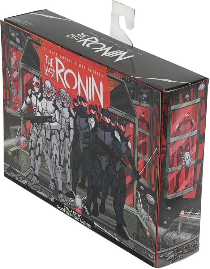 NECA Teenage Mutant Ninja Turtles (The Last Ronin) - 7" Scale Action Figure - Synja Robots 2 Pack