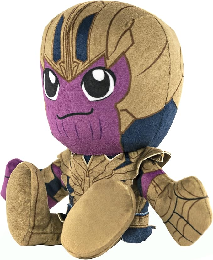 Bleacher Creatures Marvel Thanos 8" Kuricha Sitting Plush- Soft Chibi Inspired Toy