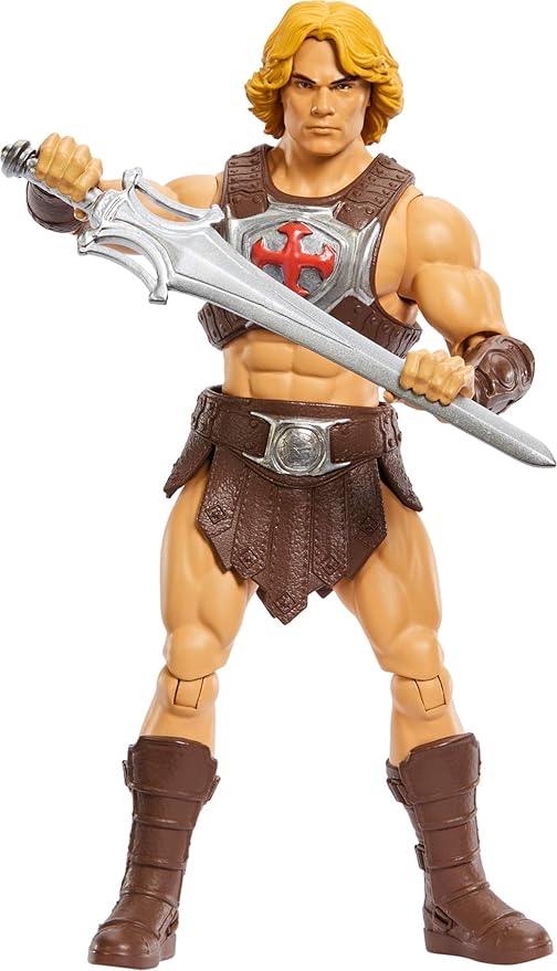Masters of the Universe Movie He-Man 5.5 Inch Action Figure Hero Toy, Content Accurate, 14 Movable Joints & Power Sword