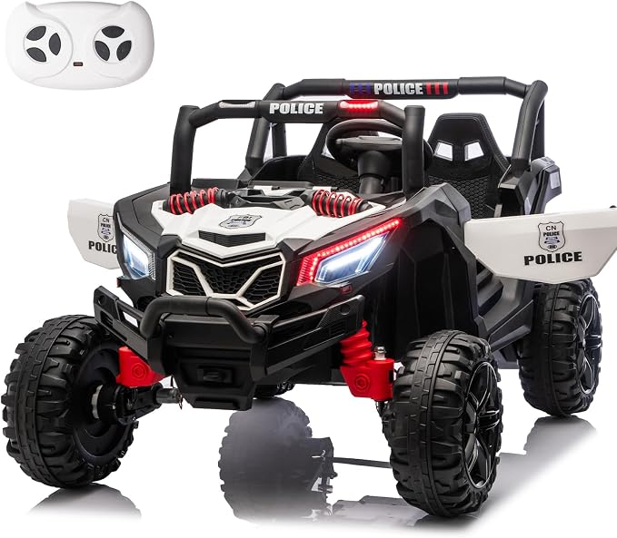 4WD UTV 24V Ride On Toys for Big Kids Ride On 2 Seater Ride On Toys Kids | 2 Seater Ride On Car for Kids Side-by-Side UTV Electric Cars for Kids Electric Ride Car Ride On Toys for Kids 4-8