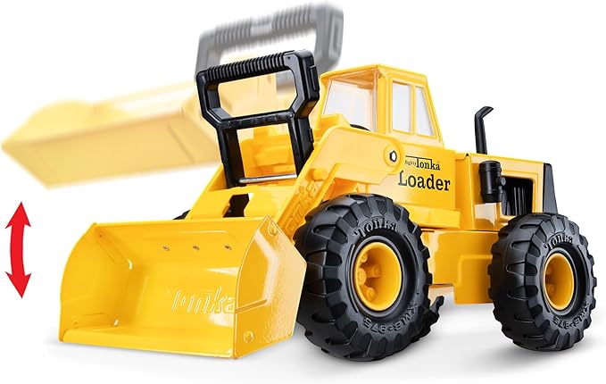 Tonka Retro Collector's Edition - Made with 2X More Steel, Kids Construction Toy, Metal Truck, Toy Truck for Boys and Girls, Kids, Toddlers, Ages 3+, Front Loader - Amazon Exclusive