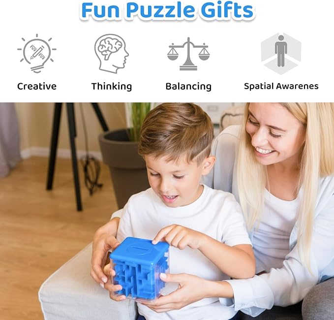 2 Packs Money Maze Puzzle Boxes, Money Gift Boxes for Cash Pop Up, Money Puzzle Box for Cash Gift Kids Adults