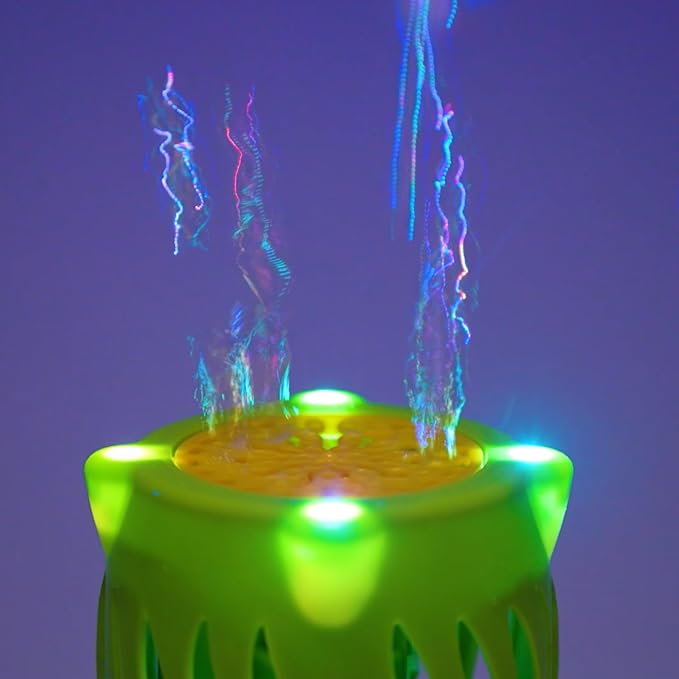 Gazillion Bubbles, Bubble Flare Bubble Making Machine - Realistic Fireworks Lights and Sounds - Instant Bubble Creation - Outdoor Toy for Kids - 4 oz. Bubble Solution Included - Ages 3+