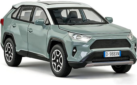 Toy Car Model Cars Pull Back Toys diecast Cars 1/32 Metal Collect car with Light and Sound Pull Back for Boys Children Age 3 + Year Old Festival Gift(Green)