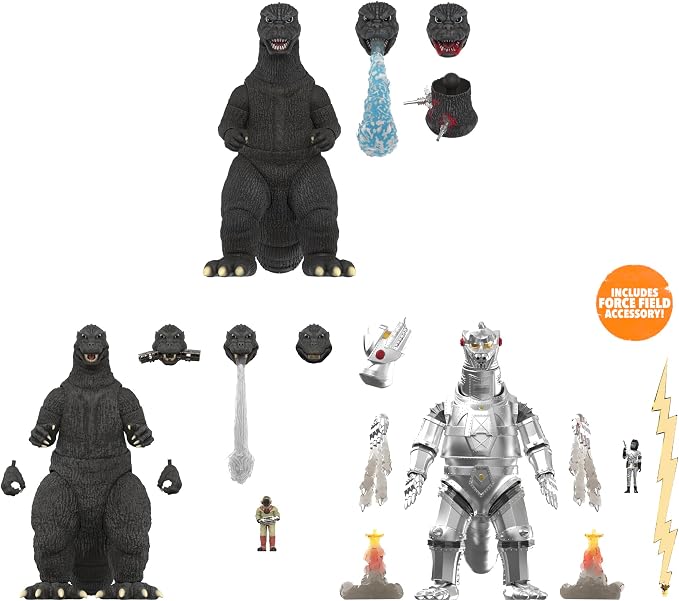 Super7 ULTIMATES! Toho Mechagodzilla '74-8" Toho Godzilla Action Figure with Accessories - Classic Movie Collectibles and Retro Toys