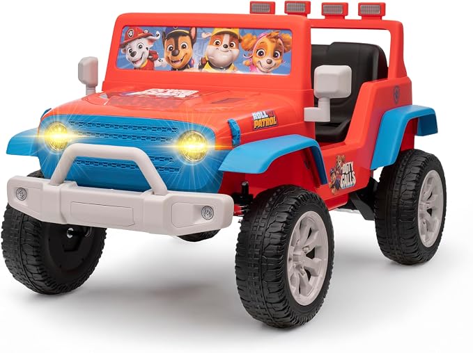 Paw Patrol - Ride On Toy for Kids, LED Headlights, Music and Horn