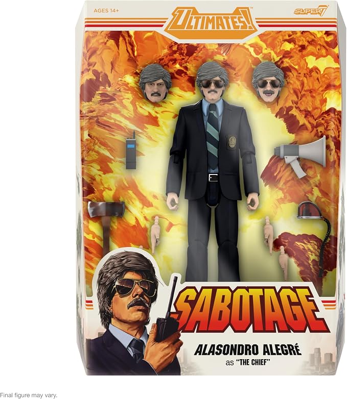 Super7 ULTIMATES! Beastie Boys Alasondro Alegré Sabotage - 7" Beastie Boys Action Figure with Accessories Hip Hop Collectibles and Retro Toys