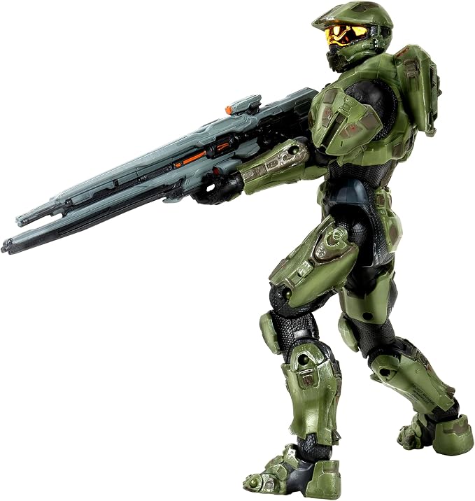 HALO Master Chief 5-6-Inch Articulated Figure with Weapon and Hand Accessories