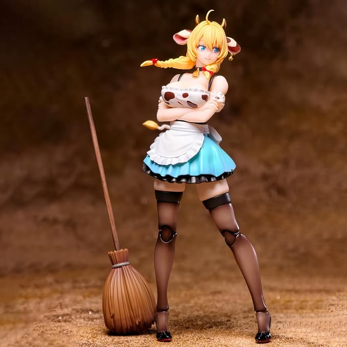 Pipigirl LADoTOYS 1/12 Scale Anime Style Action Figures Kits, Beer Waitress Daisy Torres, 6.5 in Collectible Action Figures, No Assembly Required