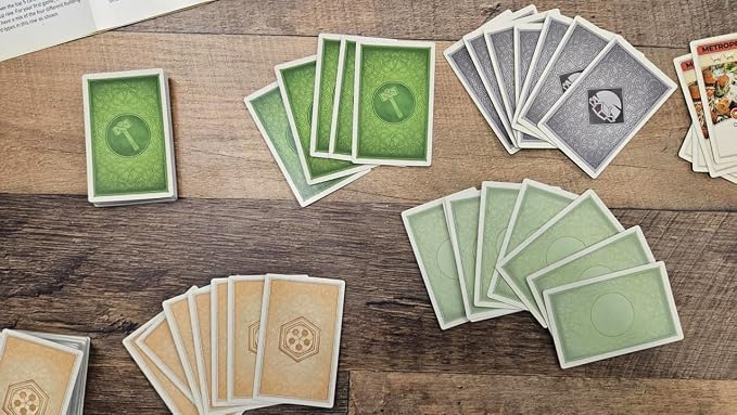 CATAN On The Road - Portable Card Game Edition of CATAN for Travel & Quick Play, Build Trade & Settle Anywhere, Family Fun for Kids & Adults, Ages 10+, 3-4 Players, 15 Minute Playtime