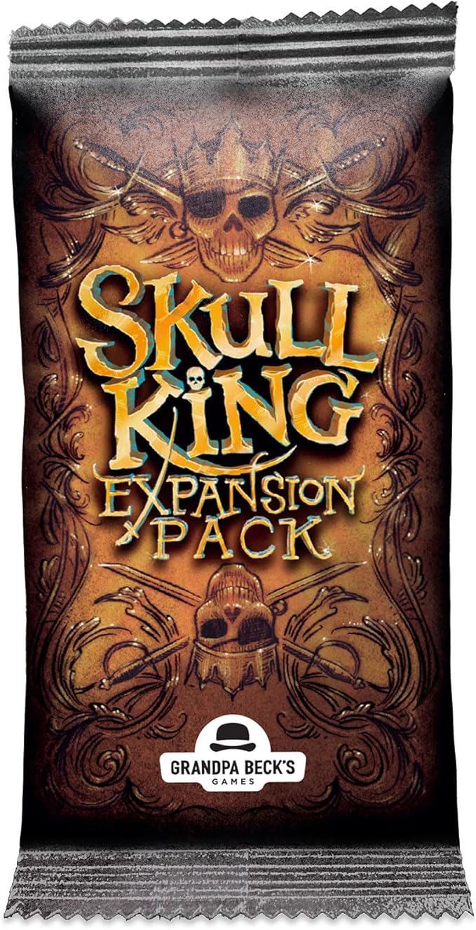 Grandpa Beck's Games Skull King - The Ultimate Pirate Trick Taking Card Game | Strategy Game for Friends, Family, Game Night | from The Creators of Cover Your Assets | 2-8 Players Ages 8+ (Expansion)