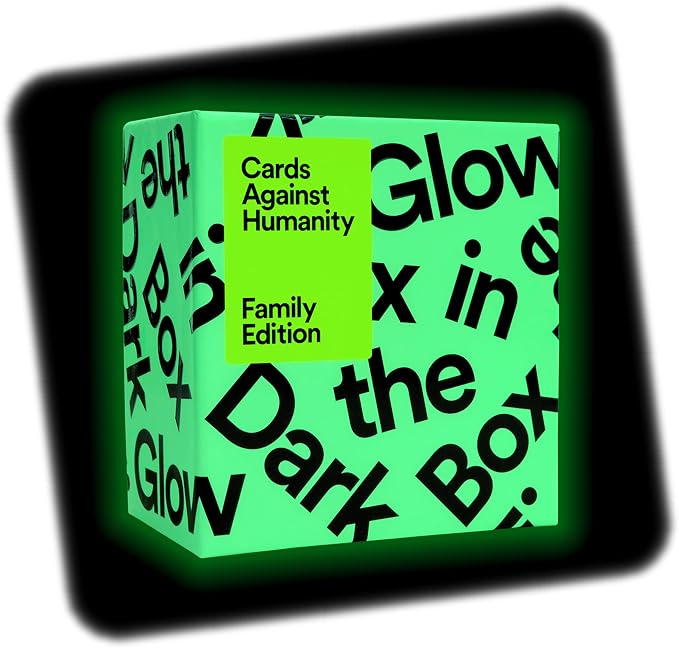 Cards Against Humanity Family Edition: Glow in the Dark Box • 300-Card Expansion