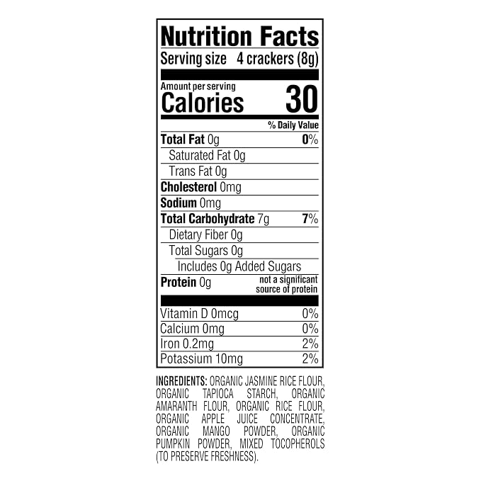 Happy Baby Organics Baby Snacks, Gentle Teething Crackers, Gluten Free & Vegan, Strawberry & Beet, 12 Count (Pack of 6)