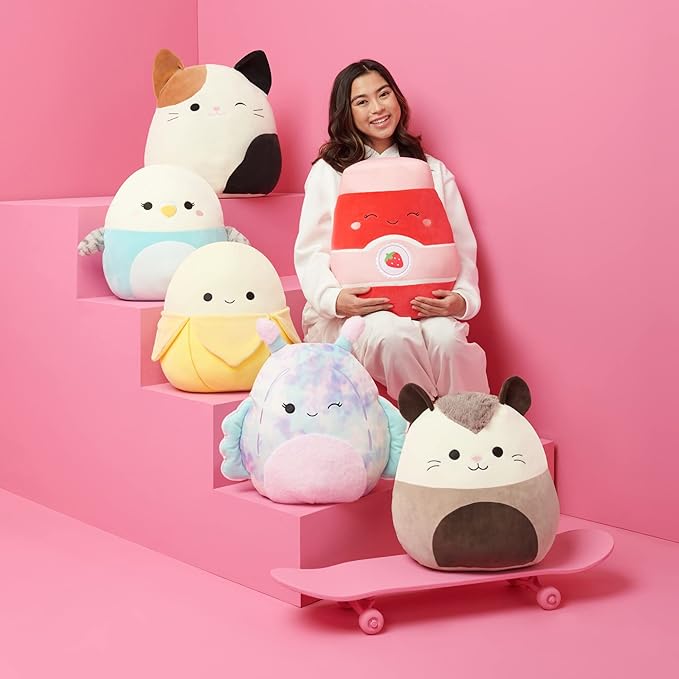 Squishmallows Original Bluey 10-Inch Bandit HugMees - Medium-Sized Ultrasoft Official Jazwares Plush