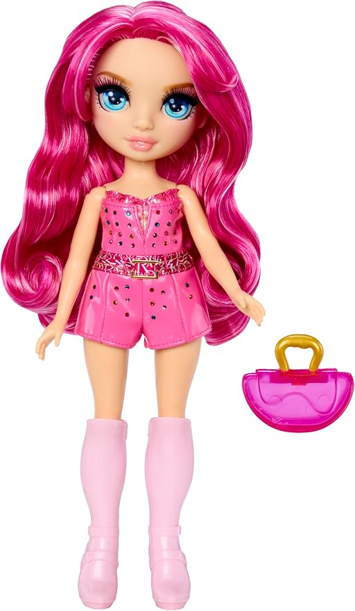 Rainbow High My Fashion Style Stella, Fuchsia 11" Fashion Doll with Statement Outfit, Stylish Handbag, Great Toy Gift for Girls Kids Ages 4-12 Years