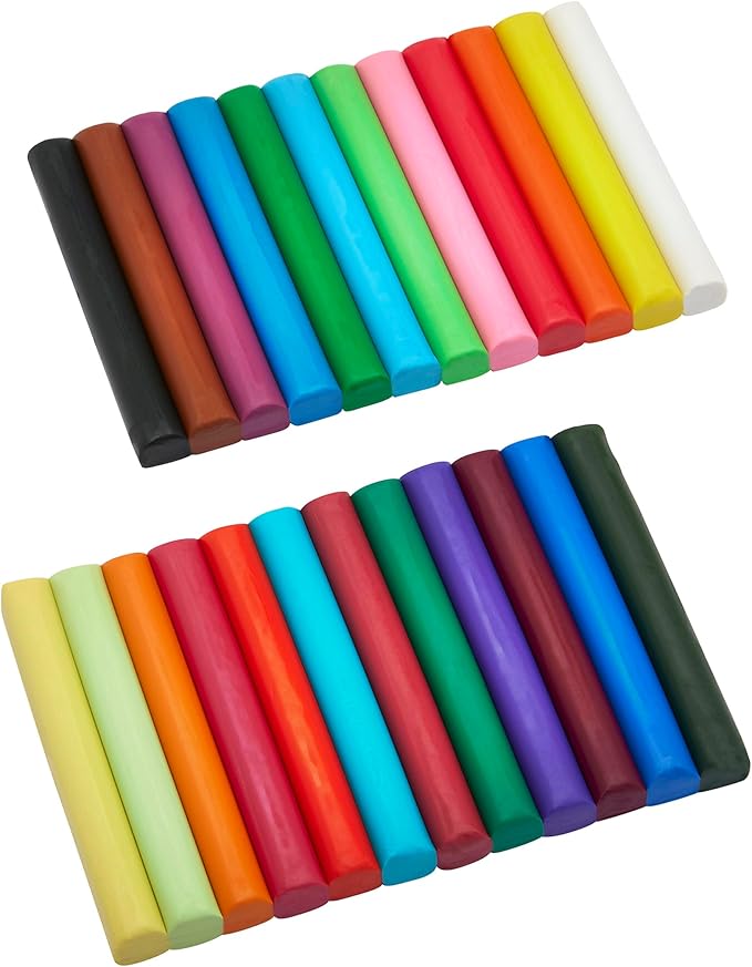 Cra-Z-Art Modeling Clay, 17.5 oz, 24 Count (10901)