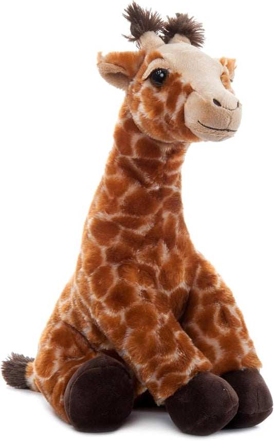 The Petting Zoo Giraffe Stuffed Animal, Gifts for Kids, Wild Onez Zoo Animals, Giraffe Plush Toy 13 inches
