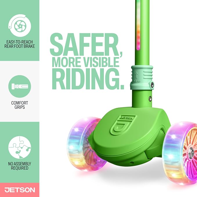 Jetson Scooters - Jupiter Mini Kick Scooter, Foldable, Lightweight, Portable