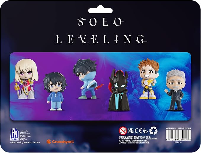 PhatMojo Solo Leveling — Minifigures — 6-Pack Collector Set — Series 1 — Officially Licensed Collectible Anime Figures