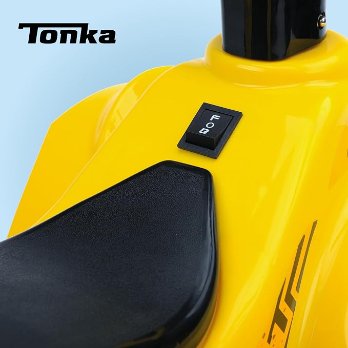 Tonka - 6V ATV Ride On Toy for Kids, LED Headlights, Battery Powered