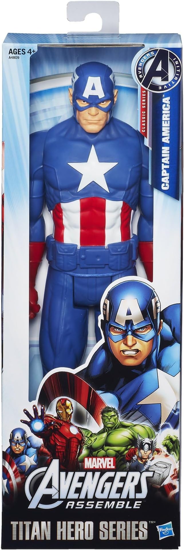 Marvel Avengers Titan Hero Series Captain America Action Figure