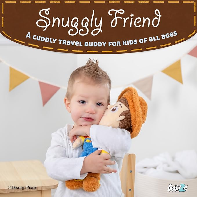 Kids Preferred Disney Pixar Toy Story Woody Extra Soft Plush Stuffed Animal Toy for Baby and Toddler Boys and Girls 12 Inch Size Plush
