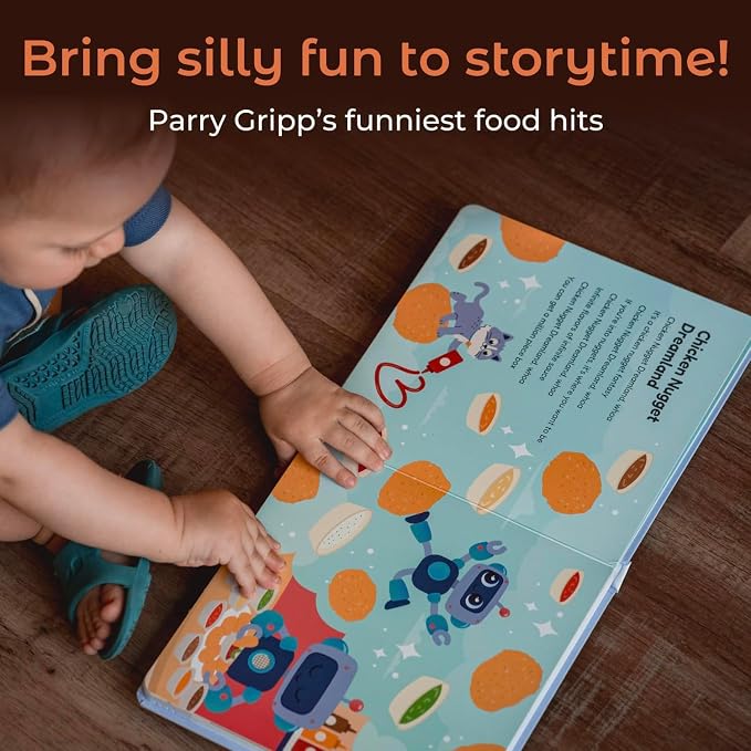 Cali’s Books Nursery Rhyme Sound Book for Toddlers – Interactive Musical Book (Pancake Robot)