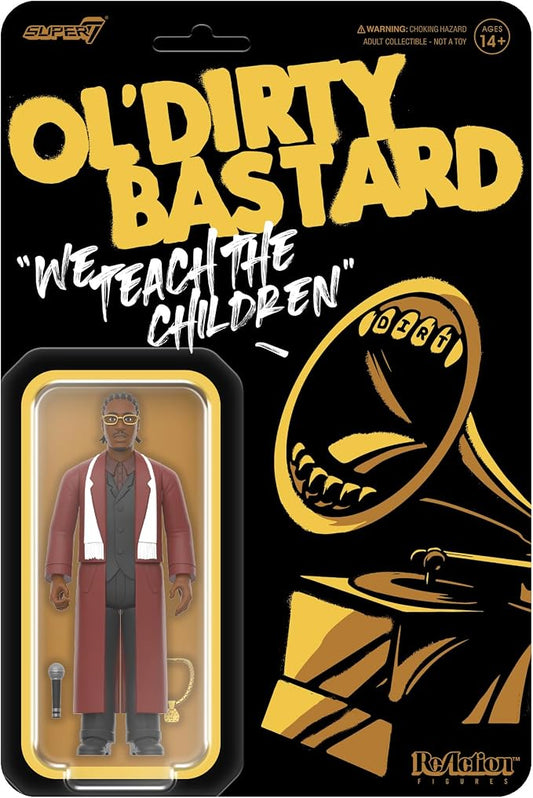 Super7 Ol' Dirty Bastard Reaction Figures Wave 04 - O.D.B (for the Children) Action Figure