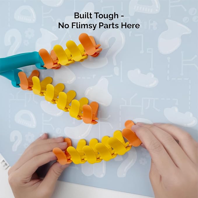 Oribel VertiPlay Magnetic Marble Run | Explorer Set STEM Toy | Creative Free Play Construction Kit for Kids | Works on Fridges; Lockers & Metal Surfaces (90 Pcs)
